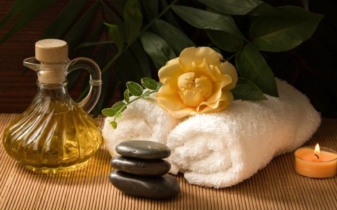 Relaxed guest after massage 